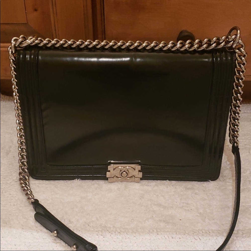 Chanel reverso boy bag